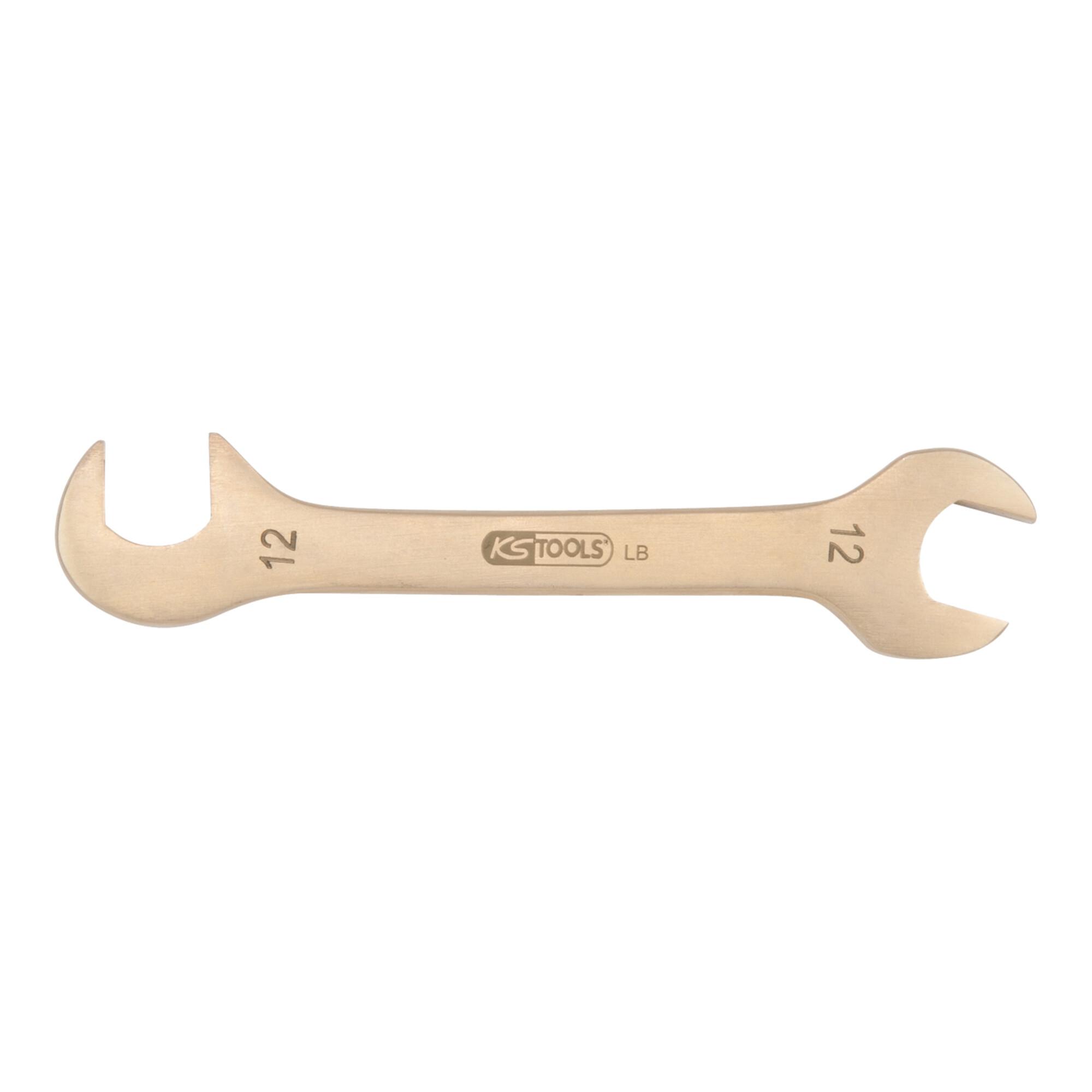 KS Tools BRONZEplus Blech-Doppel-Maulschlüssel klein 14 mm (963.7130)