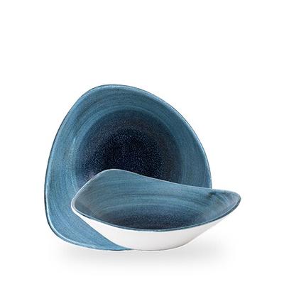 Churchill Stonecast Aqueous Lagoon Schale Dreieck.23,5cm /60cl