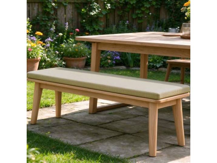 Sitzkissen Bank 5Cm Dicke Rutschfeste Abnehmbarem 60x170cm Creme Farben Benutzerdefinierte Bankkissen Hochwertige Schaumstoff Waschbar Abnehmbar Fürgartenbank, Terrasse, Fensterbank