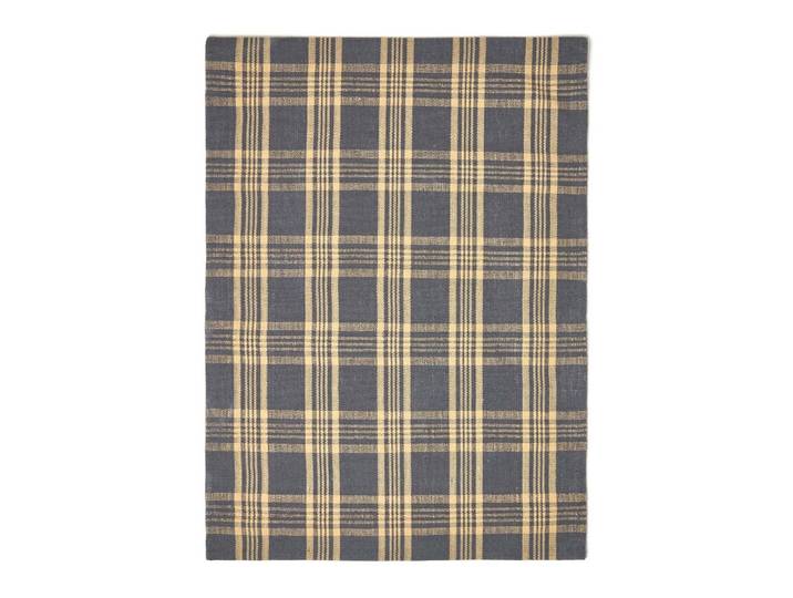 HANDWEBTEPPICH Douglas kariert 70/120 cm