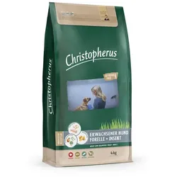 Christopherus Getreidefrei Forelle & Insekt | 4kg Hundefutter