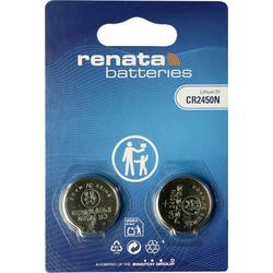 Renata Knopfzellenbox CR2450 3 V 2 St. 540 mAh Li-MnO2 704582
