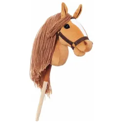 Tootiny Pferd am Stock HOPPIHORSE Hobby Horse A3 Kastanie