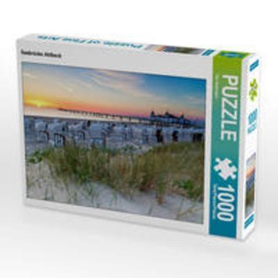 CALVENDO Puzzle Seebrücke Ahlbeck | 1000 Teile Lege-Größe 64x48cm Foto-Puzzle für glückliche Stunden