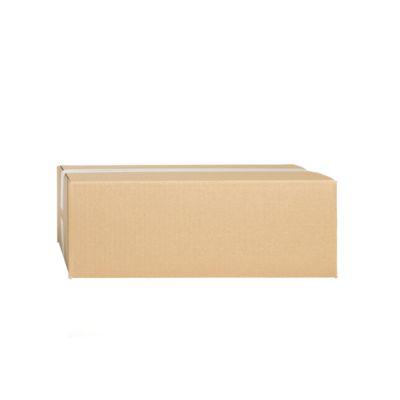 Wellpapp-Faltkartons, 1-wellig, 350 x 250 x 100 mm, braun