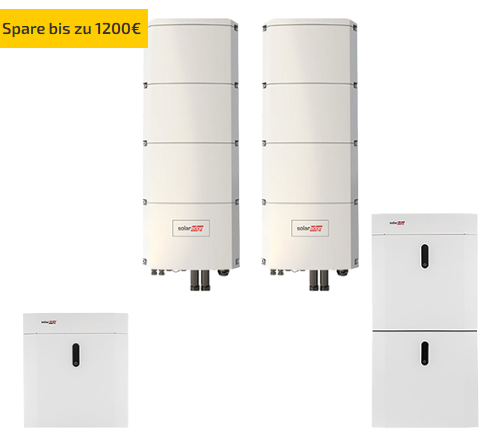 SolarEdge Home Battery 4.6 + 9.2 + SE8K-RWB + SE8K-RWB