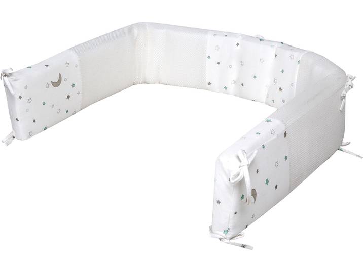Bettnestchen ROBA Air PLUS safe asleep, Sternenzauber , bunt, Obermaterial: 100% Baumwolle. Füllung: 100% Polyester, Bettnestchen, Bettnestchen
