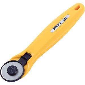 Prym Rollschneider Mini 611371, Ø 28mm, Klinge aus Edelstahl, geeignet für Stoff