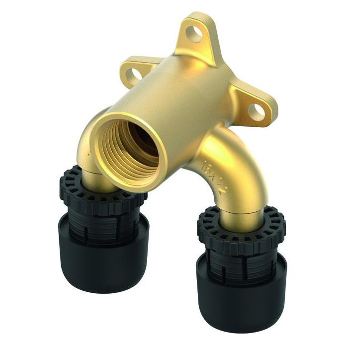 TECE TECElogo-Ax U-Doppelwandscheibe Dimension 20 x Rp 1/2", Siliziumbronze (8803702)