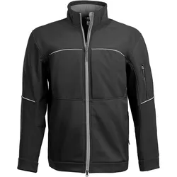 QUALITEX HIGH QUALITY WORKWEAR Softshelljacke RESIST schwarz Herren: L