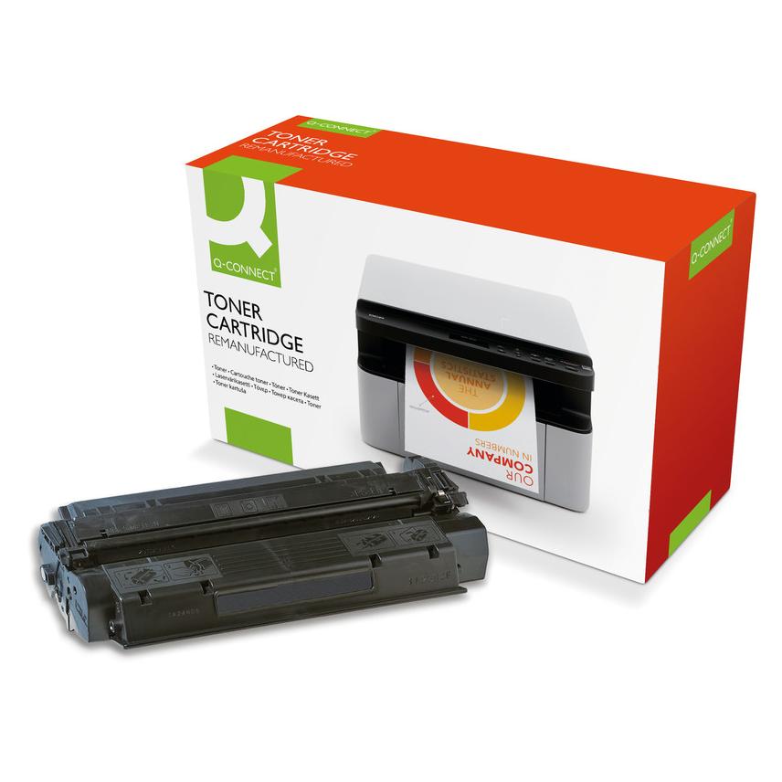 Q-Connect Toner für Mono Laserdrucker/Multifunktionsgeräte (BK) (KF15055)