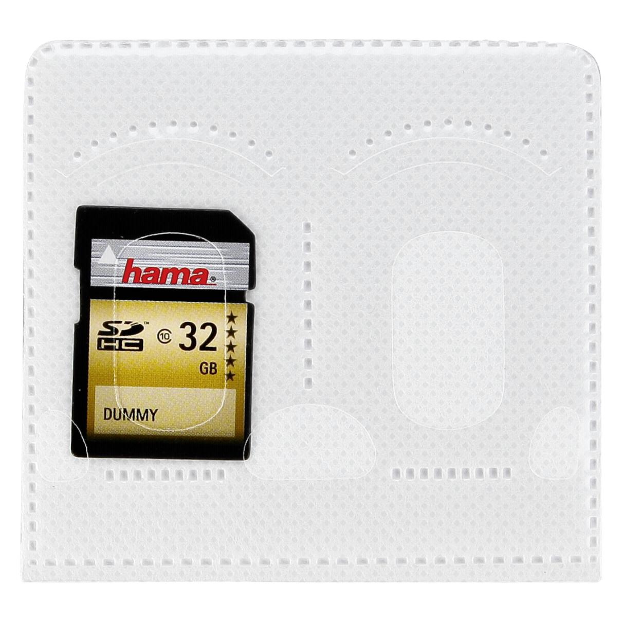 Hama Selbstklebende Hüllen für SD-Karten, 5er Pack (95950)