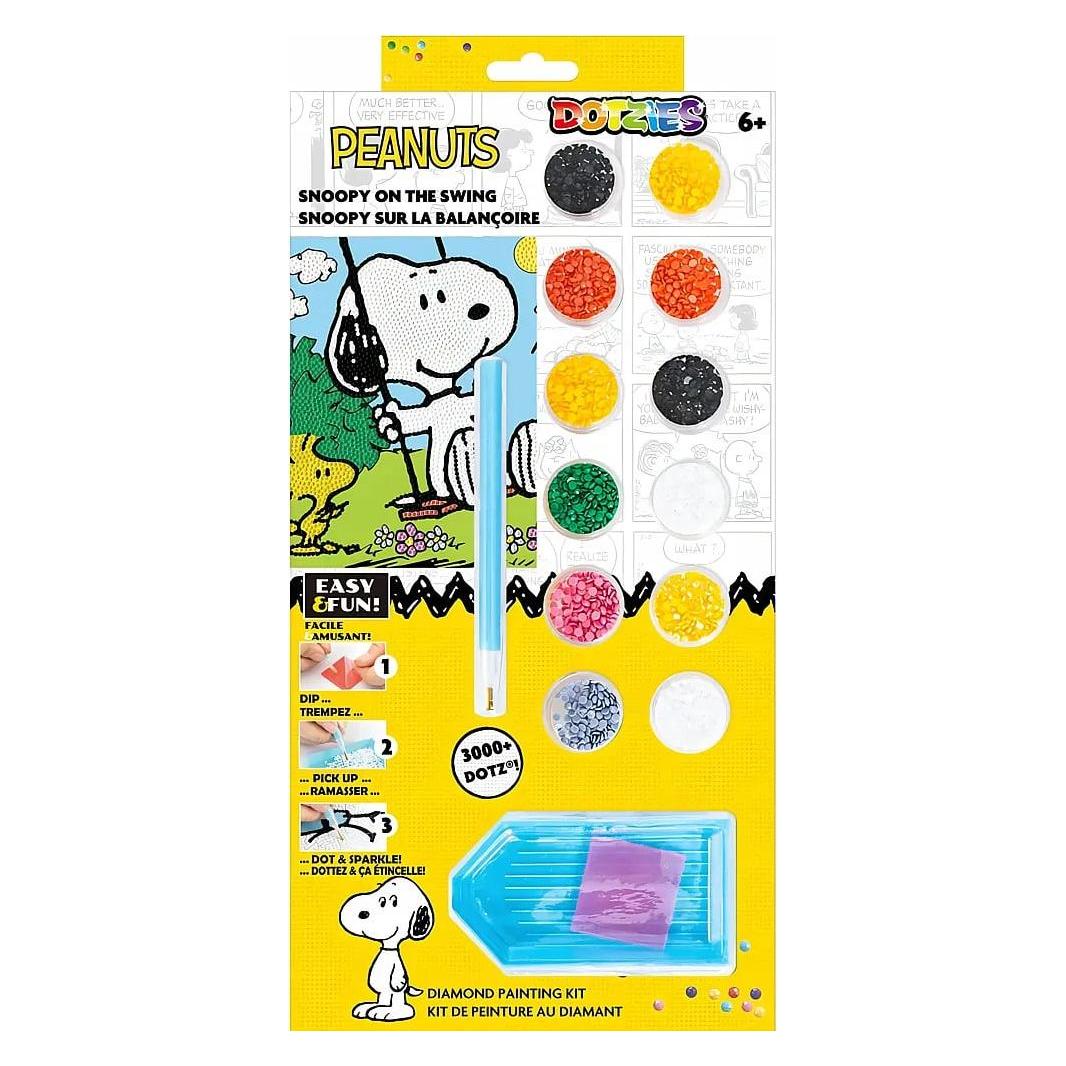 Diamond Dotz Diamond Painting Snoopy auf der Schaukel (DD3027)