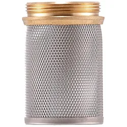 Barberi Filter aus Edelstahl mit Messinganschluss G 4'' AG