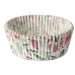 Papstar 300 Backförmchen, American Cups Ø 5 cm · 4 cm  Blomma