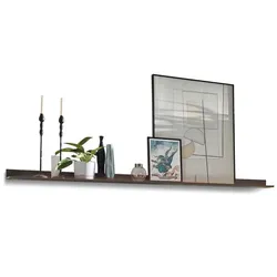 Musterring Wandregal Kara-Frame Lack Grau Anthrazit