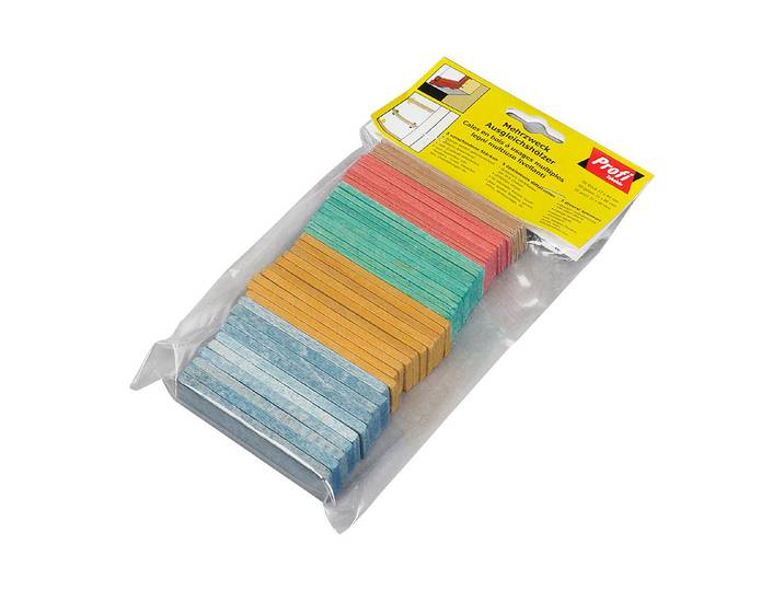 Ausgleichshölzer Buche 50 Stück 5 Stärken