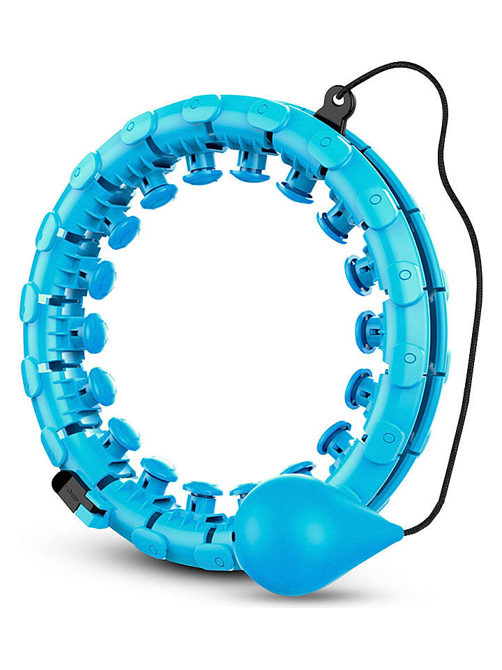 DAM Hula Hoop-Fitnessreifen in Hellblau - onesize