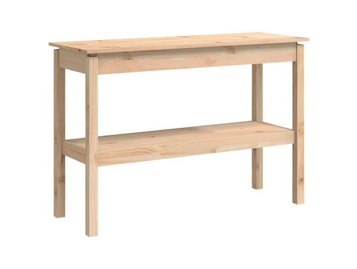 vidaXL Konsolentisch, Beistelltisch 110x40x75 cm Massivholz Kiefer