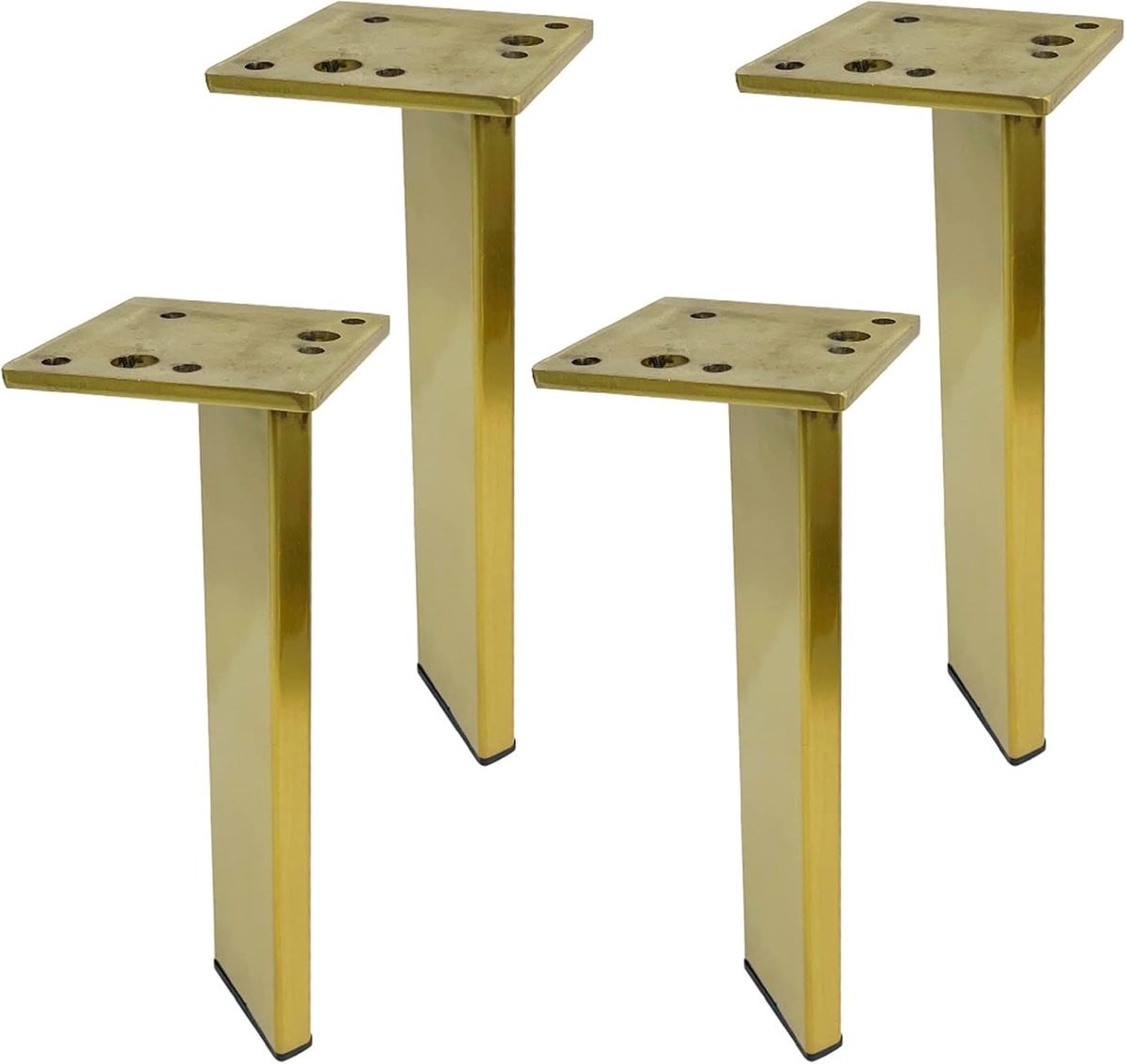 Gouden Meubelpoten Set voor Tafelonderstellen, Hoogte: 60 cm