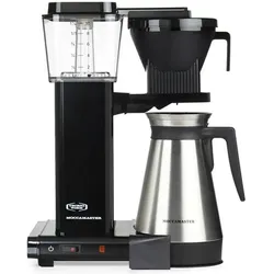 Moccamaster Kbgt, Filterkaffeemaschine, Schwarz, Weiss, Silber