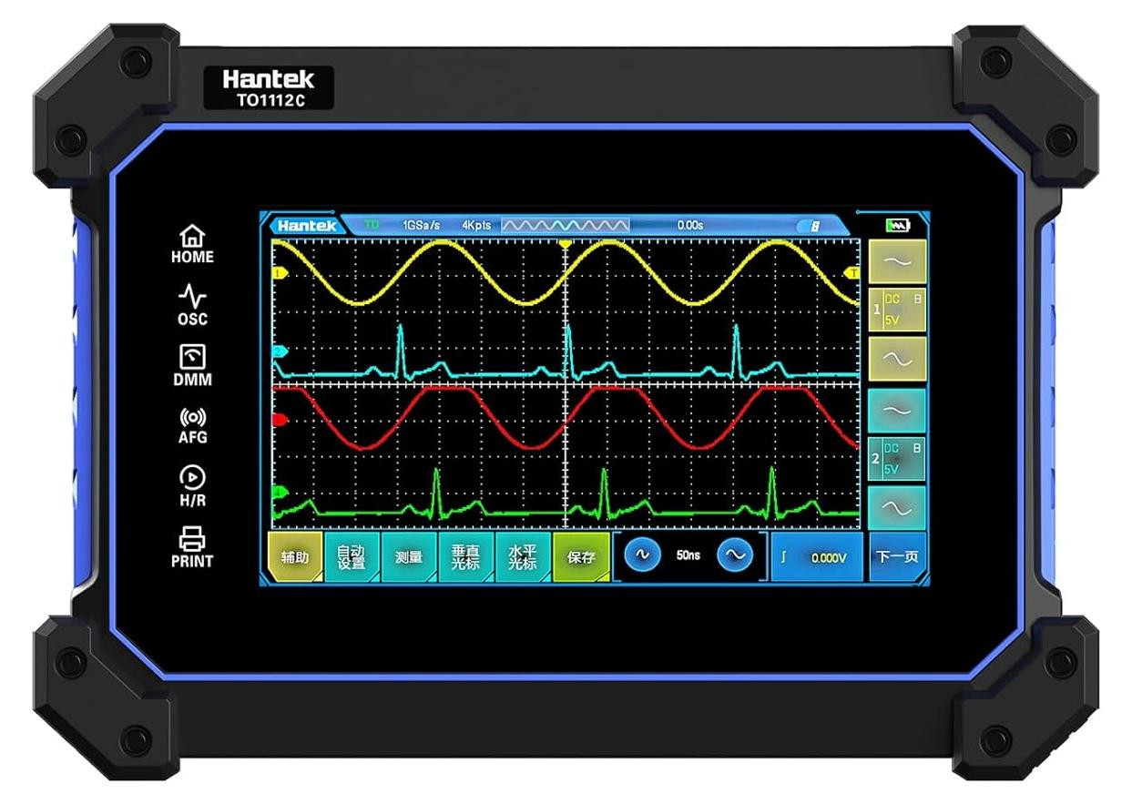 Selius Multifunctionele Digitale Oscilloscoop met Multimeter, Functiegenerator en Gegevensrecorder