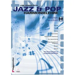 Voggenreiter Axel Kemper-Moll - Jazz & Pop Harmonielehre - Musiktheorie