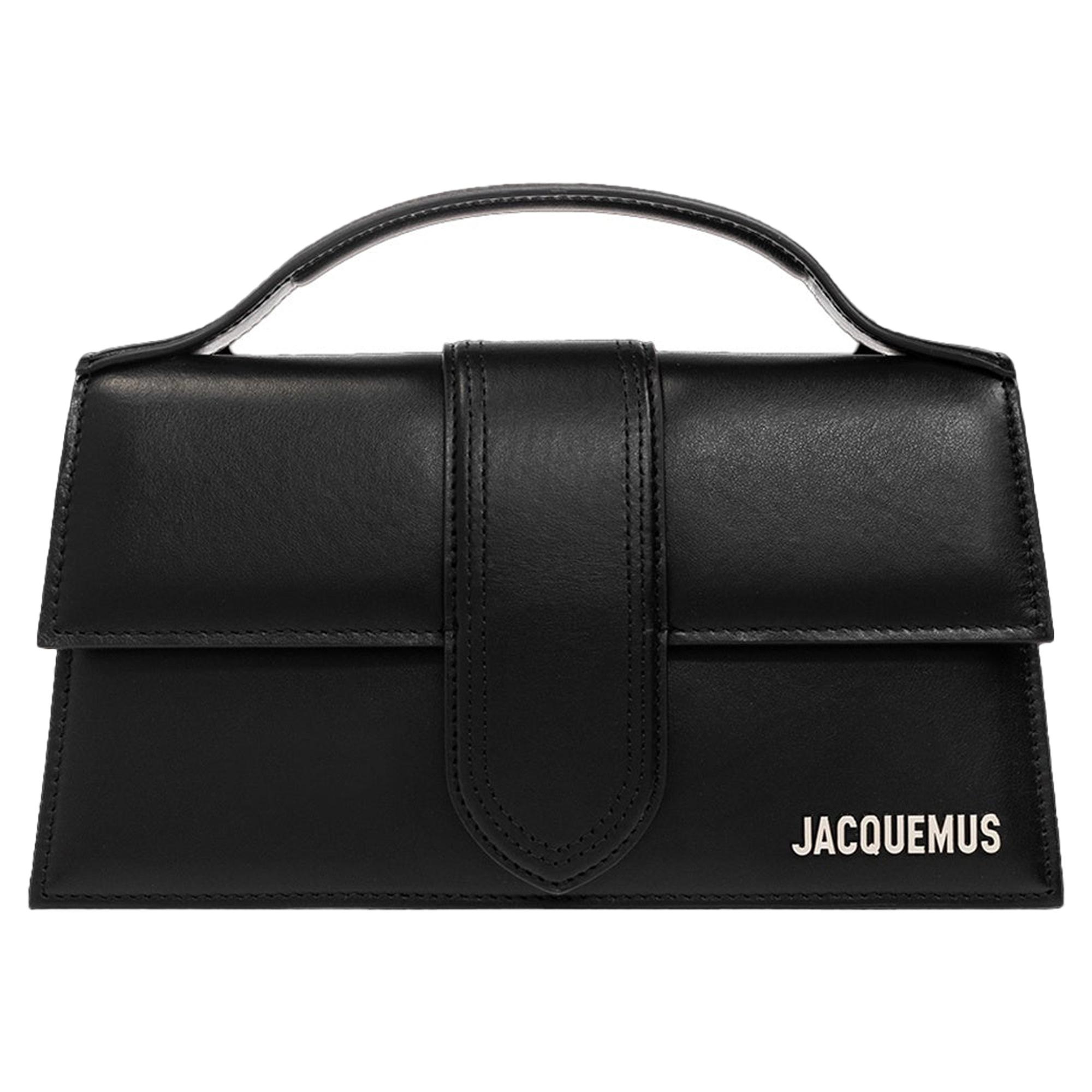 Jacquemus Le Grand Bambino Tasche - Silbernes Logo