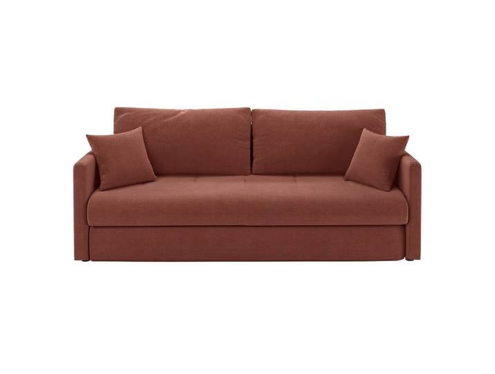 Dreisitziges ausklappbares Sofa Lorro mit Stauraum,