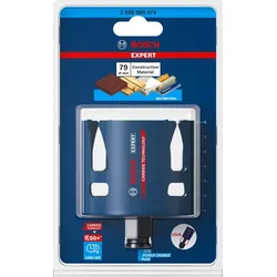 Bosch Expert Construction Material Carbide Lochsäge 79mm für Holz, Ziegel