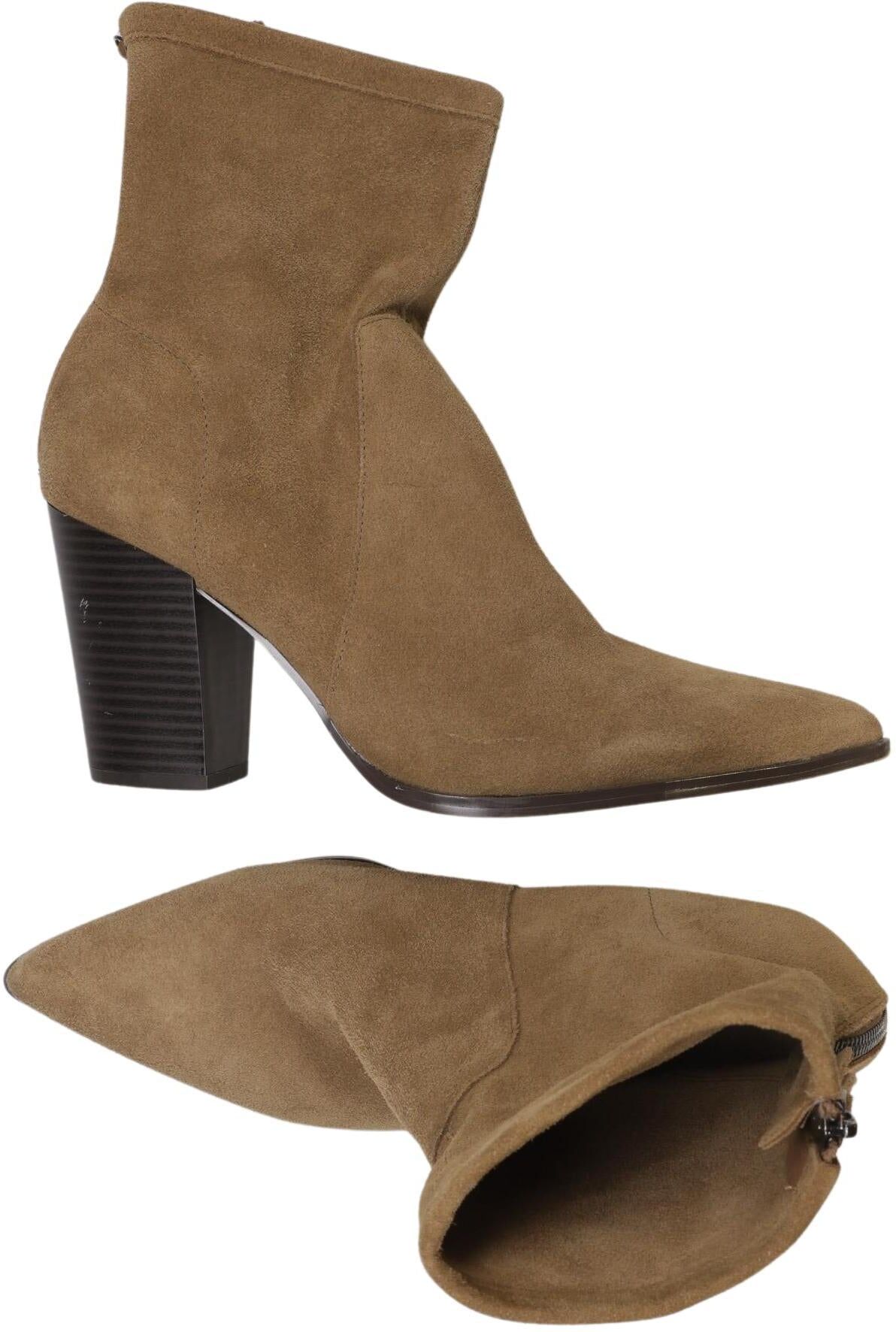 Reserved Damen Stiefelette, Braun, Gr. EU 39, kein / Etikett - Second Hand