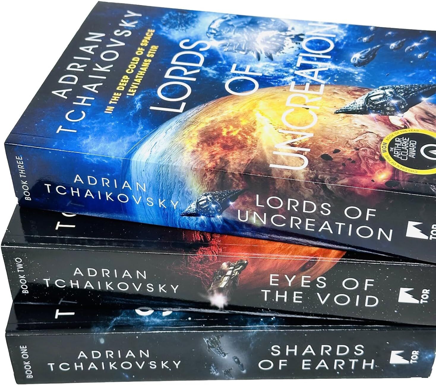 MACMILLAN The Final Architecture Trilogy – 3 Book Collection Set by Adrian Tchaikovsky   Epic Space Opera Science Fiction Series