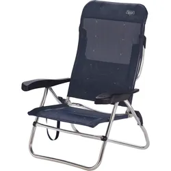 Crespo AL/223 Classic Strandstuhl / Liege dunkelblau