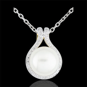 Edenly AnhÃ¤nger AdÃ©lie - Perlen und Diamanten