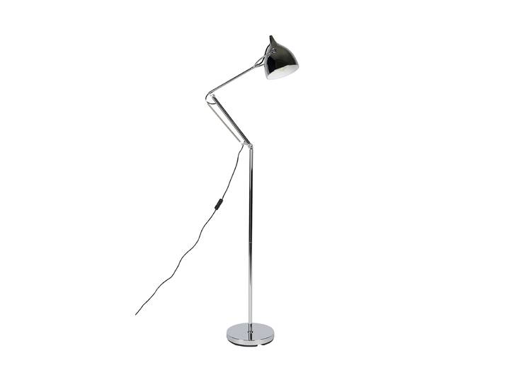Design Stehlampe „Reader“ Silber Zuiver
