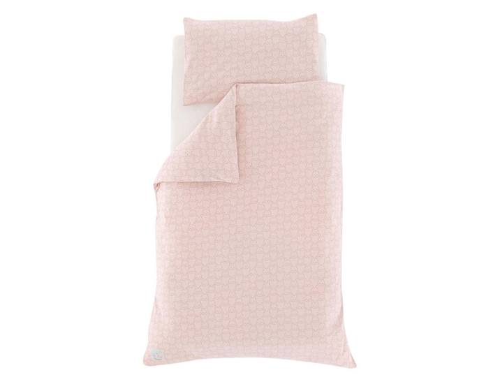 Träumeland Babybettwäsche Kuschelhause beige, Altrosa, Beige, Hase, 100x135 cm, pflegeleicht, atmungsaktiv, hautfreundlich, schadstoffgeprüft, weiche und anschmiegsame Oberfläche, Schlafen, Babybettausstattung, Babybettwäsche