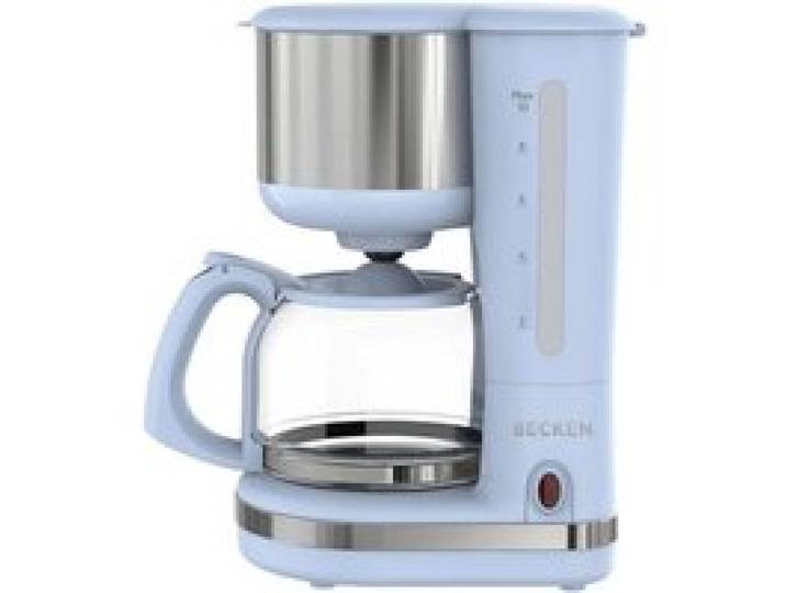 Cafetière Filtre 12 Tasses avec Verseuse en Bleu Becken BDC8770BL Vert Machine à Café Goutte à Goutte Maison et Bureau
