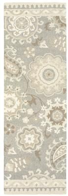 Copper Grove Style Haven Marthrown Grey/ Sand Handcrafted Undyed Wool Area Rug