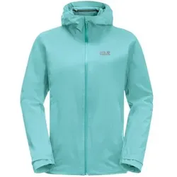 JACK WOLFSKIN Damen Funktionsjacke PACK & GO SHELL W, Größe M in Blau Blau