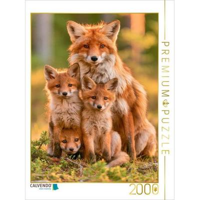 CALVENDO Puzzle Geborgen im Wald | 2000 Teile Lege-Größe 90x67cm Foto-Puzzle für glückliche Stunden, von , Calvendo Puzzle
