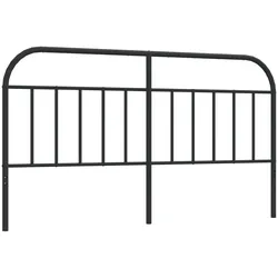 Décoshop26 - Kopfteil Schlafzimmeraccessoire Möbel 180 cm schwarzes Metall TDL0202424