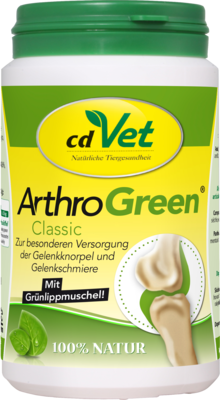 cdVet Naturprodukte GmbH ARTHROGREEN Classic Pulver f.Hunde/Katzen 165 g 02486981