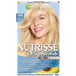 2x Garnier, Haarfarbe, Nutrisse Classic (100 Super Aufheller)