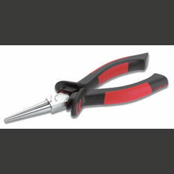 Cimco 100062 VDE Rundzange Gerade Werkzeugstahl 160 mm