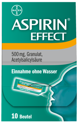 Bayer Vital GmbH ASPIRIN Effect Granulat 10 St 01405147