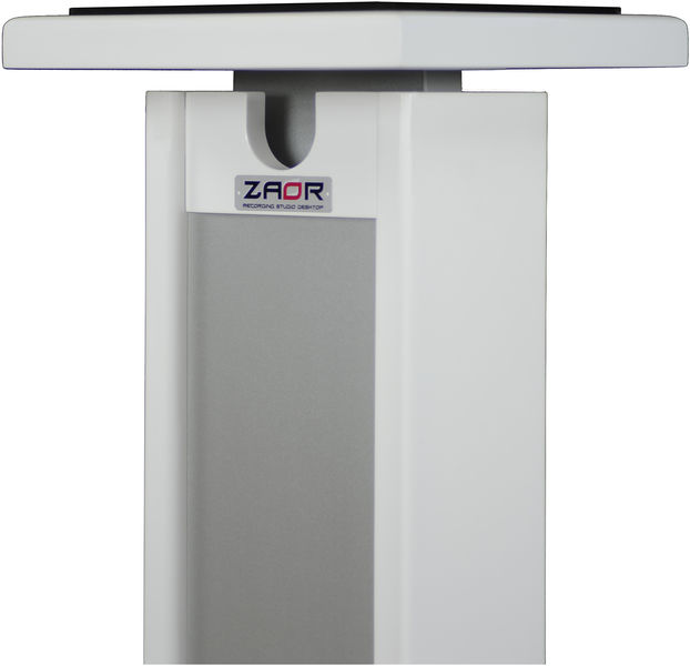 Zaor Stand Monitor White Gloss Grey bianco