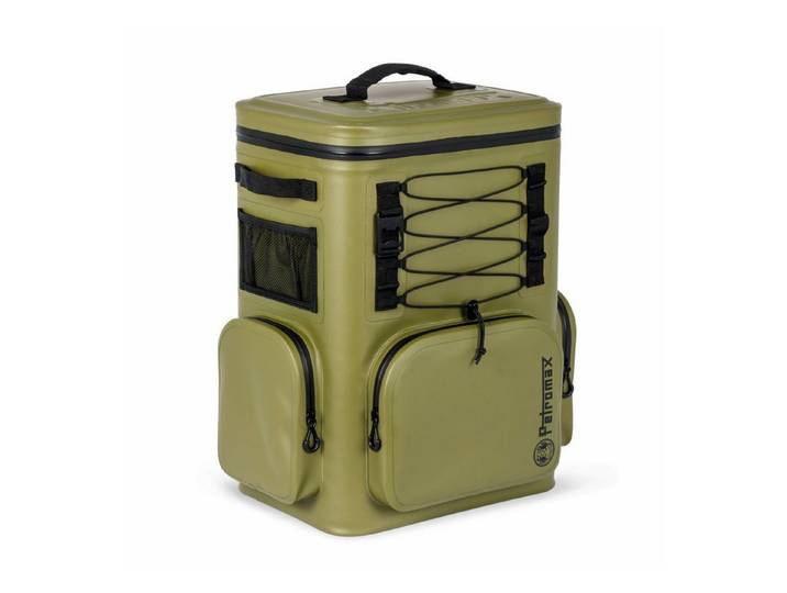 Petromax Kühlbox Petromax Kühlrucksack 27 Liter Oliv - 8 Tage Passive Kühlung ohne
