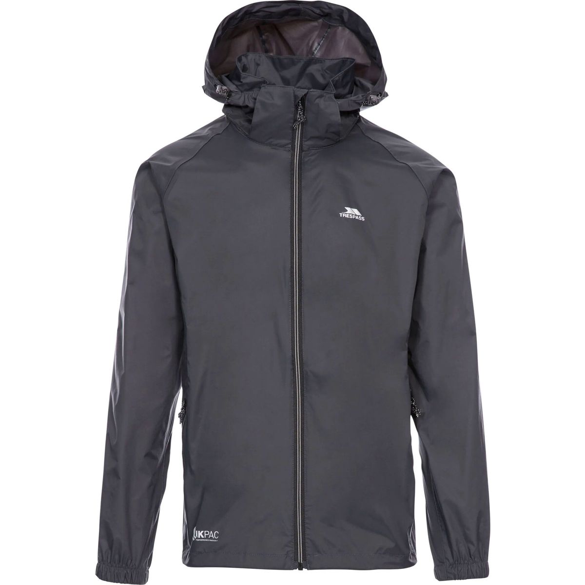 Trespass Qikpac X - Unisex Packaway Jacket flint (FLI) L UAJKRATR0001_FLI_L
