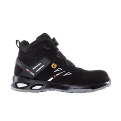 Sicherheitshochschuhe S3S "FAST BALANCE ESD" S52 Drehverschluss - 39 - schwarz
