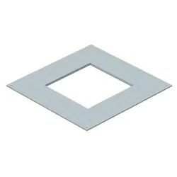 BETTERMANN Montagedeckel ST quadrat 4mm DUG 350-3 4 trocken 383x383mm